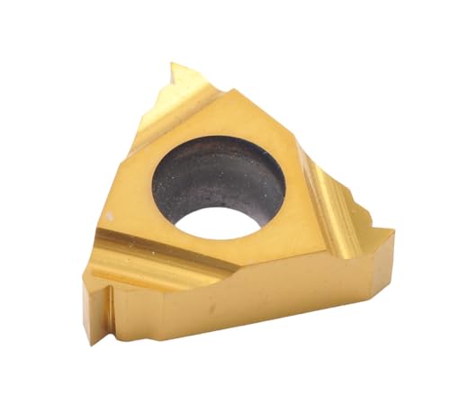 Insert en carbure de tungstène de 1 cm I.C. et 18 TPI pour filetage et rainurage mécanique