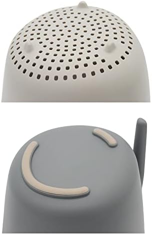 MiHerom Kitchen Colander Bowls Set for Soaking,Washing,Draining Pasta,Vegetable,Fruit,Rice,Quinoa,Small Grains and Berry Mixing,5L