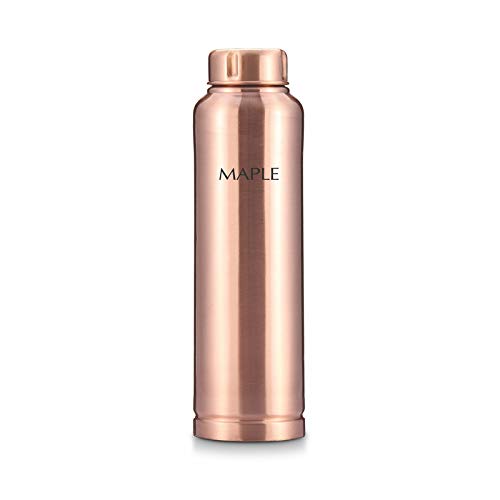 Image of Maple Russet 1000 CB Healthy Pure Grade Virgin Copper Bottle - 1 Liter