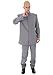 Fun Costumes Adult Deluxe Grey Suit Costume