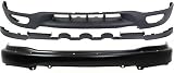 Garage-Pro Bumper Kit For Ford F-150 1999-2003 Front 4WD, Black Steel, 2000 Chevy Silverado 1500 Headlights YL3Z17757CAA FO1002357 XL3Z17626BA FO1095181
