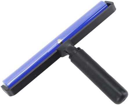 Super Sticky Lint Roller, Dust Removal Roller, Static High Adhesion Blue Silicone Static Dust Reusable Washable Travel Picker Cleaner Remover Brush for Clothes (10 Inch) — view 8