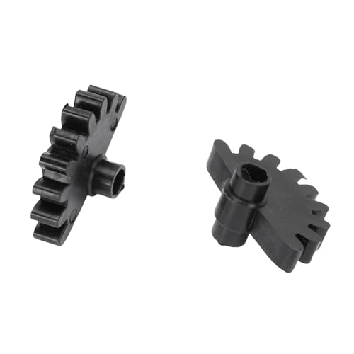 CHICIRIS 2 Piezas Mini Split AC Grille Gear Parte Reforzada, Fácil Instalación, Reduce el Ruido de Vibración para Mini Aires Acondicionados y Calentadores, Hecho de Material ABS (Black)