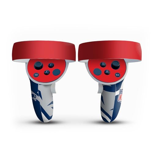 Autocollant Meta Quest 2 NFL ajustement parfait sans bulles