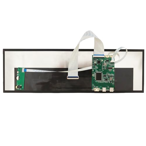 Image of VSDISPLAY 14.5'' 2560x720 2K LCD Screen with USB-C LCD Driver Board | for DIY Game PC Work Bar Display Panel