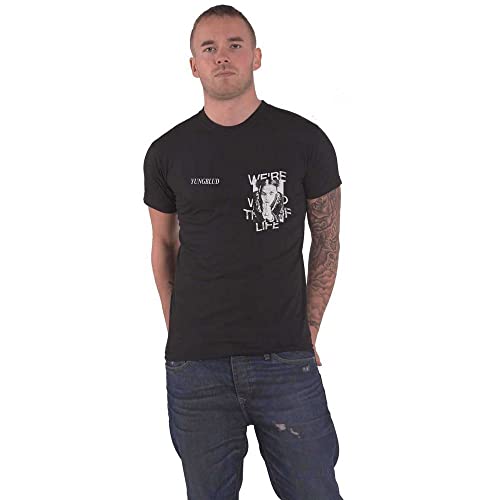 T-shirt Yungblud noir vêtement rock Weird Time of Life