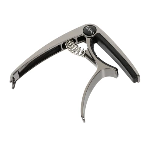 NULYLU Guitar Capo Clip Zinc Alloy Tone Modified Clamp for Electric Acoustic Guitars Change for Folk Country Music Durable Design for Use
