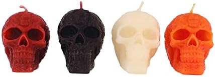 Skull Candle,Aesthetic Skull Candle, Decorative Candle, Decorative Burning Skull Candle, Home Decor, Home Gift, Aesthetic, Decoration, Colored, Colorful, Gift, Birthday, Halloween