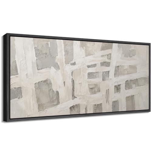 Image of MUDECOR Extra Large Framed Canvas Print Wall Art Abstract for Living Room