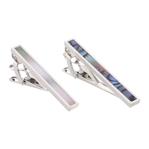 Pisacorbatas de cobre ifundom en pack de 2 unidades con diseño elegante para trajes de hombre