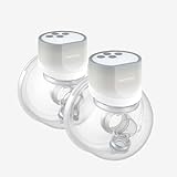 Momcozy Wireless Double Wearable Pump, Portable Electric Pump, 24mm, 2 Pack