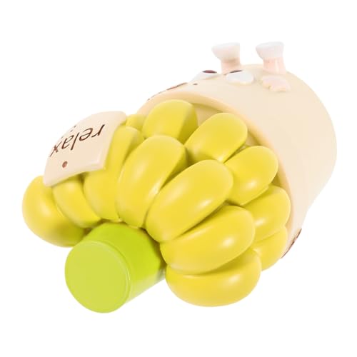 POPETPOP 装飾品 レストランディスプレイフルーツ ひまわりの彫刻の装飾 フェイク盆栽モデル 植物置物 花の植物像 装飾的な 人工の果物 バナナモデル 花の置物の装飾 置物植物像 卓上鉢植え 樹脂