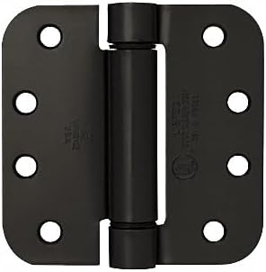 C.R. Laurence 4" x 4" Antique Bronze Heavy-Duty Spring Hinge By HandsOnCo
