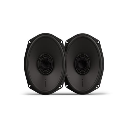 Rockford Fosgate TMS24-69 6x9” 2-Way Full Range Drop-in Saddlebag Speakers for Select Harley-Davidson Motorcycles (Pair)