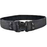 Genérico Cinturón de liberación rápida: correa táctica, cintas de aparejo | de cierre de hebilla de servicio pesado, equipo de utilidad de trabajo ajustable, cinturón de arnés de cintura militar,