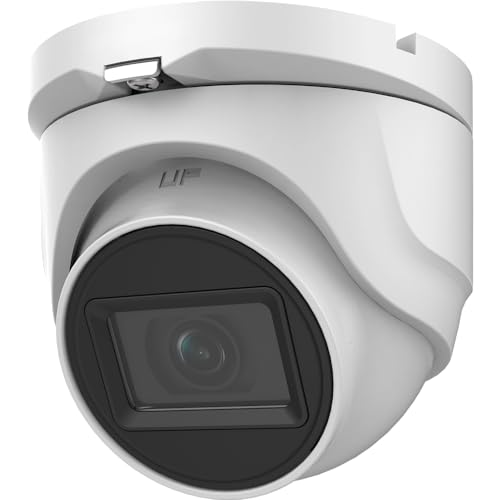 ENS-H 2MP HD Analog Turret Camera 1080P 2.8mm Lens Night Vision 98ft Built in Microphone DWDR TVI/AHD/CVI/CVBS Switchable, CCTV Security BNC Connection, SCC32T3M/28-C