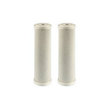 CFS – 2 Pack Carbon Block Water Filter Cartridges Compatible with Flow-Pur 8, WCBCS-975-RV Models – Removes Bad Taste & Odor – Whole House Replacement Filter Cartridge – 5 Micron