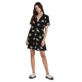 Lockere Passform Volcom Stormy Tropix Kleid, schwarz, X-Klein