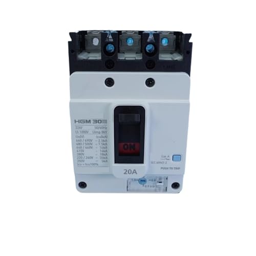 Disjoncteur HGM30E 3PT4S0000C évitez les pannes de réseau 20A