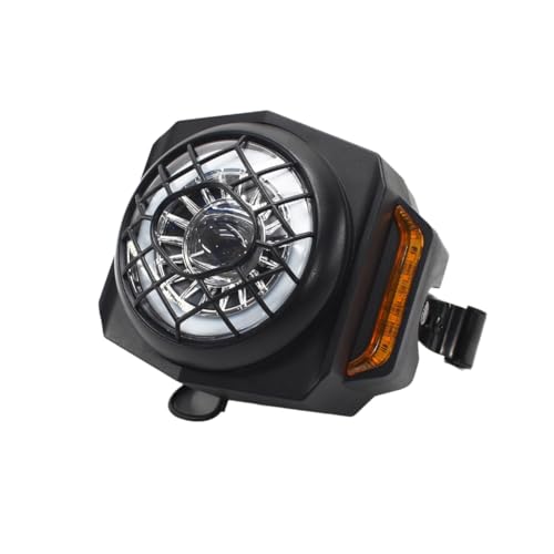 Feu électrique 24V-52V ED02 vélo avec clignotant et haut-parleur Bluetooth intégré