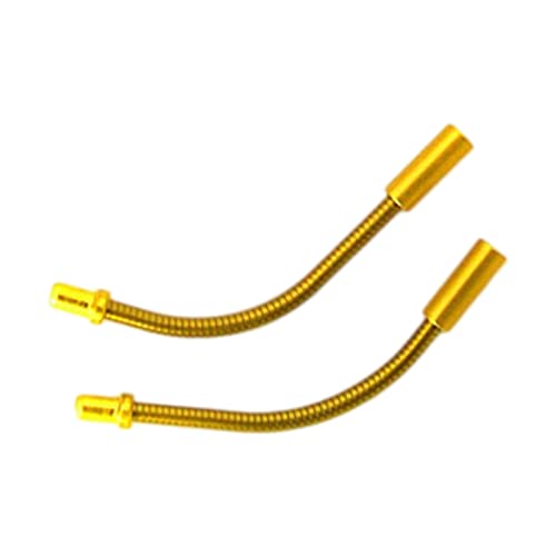 Amagogo 1 Pair Of Flexible Brake Noodles, Gold #TOP9