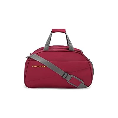 Aristocrat Polyester 50 Cms Small Duffle Bag (Red)