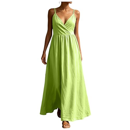 Robe midi plage lin femme ample et aérienne pour un été romantique inoubliable