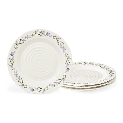 Portmeirion Sophie Conran Lavandula 11" Dinner Plate, Set of 4,