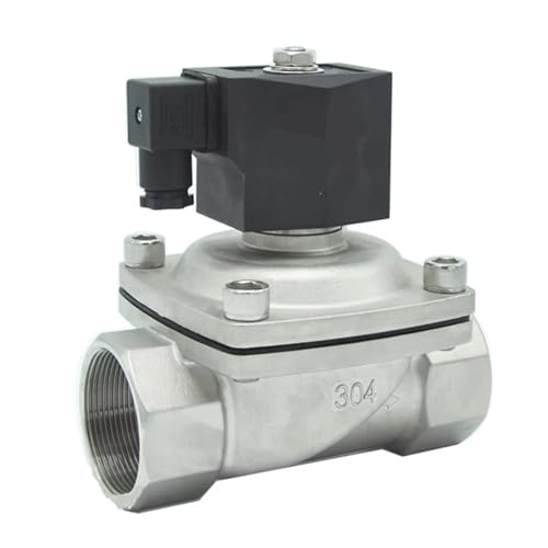 Électrovanne 2W21-S-50 SS316 DN50 eau acier inoxydable 220V - 2