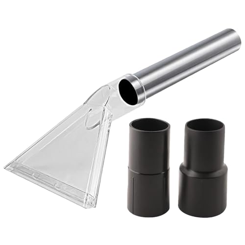 Vacuum Extractor Attachment - Carpet Cleaning Tool, Heavy-Duty Wet Dry Extractor, Transparent Sturdy Design, Powerful Dust and Debris Removal, Top Performance Cleaning Accessory for Car Upholstery