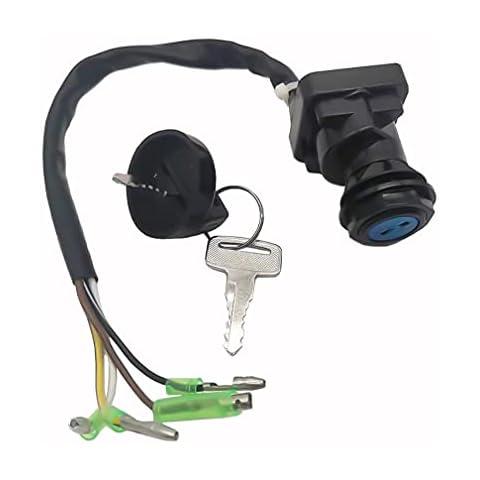 Aniro Moto Ignition Key Switch Fits for Kawasaki Bayou 220 KLF220 1988-1995 27005-1131 Cover