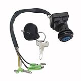 Aniro Moto Ignition Key Switch Fits for Kawasaki Bayou 220 KLF220 1988-1995 27005-1131