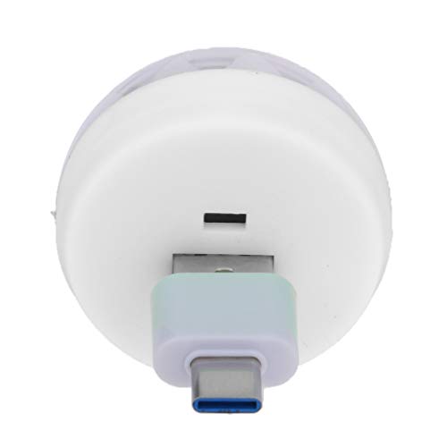 2 Peças USB Mini de lámpara de Discoteca Portátil LED Karaokê KTV Lâmpada de Decoração de Festa