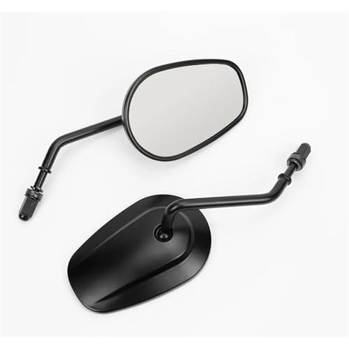 Espejo retrovisor de motocicleta para Harley XL883 1200 X48 y modelos GV300 CM500 de color negro