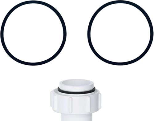 PlumbEZ 40mm Trap Washers, Rubber Seals for Basin & Sink Waste Traps, Leak Prevention Replacement Washers