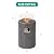 SUNBURY Outdoor Gas Fire Column, 40,000 BTU Propane Fire Pit for Patio Party & Gathering, Compact Flame Heater with Lava Rocks, Waterproof Cover for Yard & Deck Ambiance (Grey)