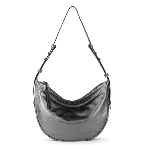 The Sak Tess Leather Crescent Shoulder Bag - Premium Women's