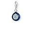 Drop shaped nazar Charm