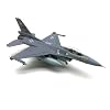 1/100 US Air Force F-16C Falcon Fighter Jet Plane Model Attack Plane Military Airplane Models for Adults
