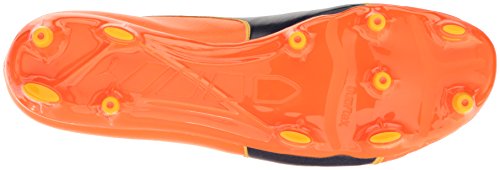 Puma Men's Evotouch 3 Firm Ground Sneaker, Orange Clown Fish-Pe, 4 M US
