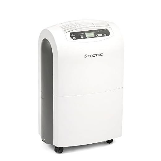 TROTEC Komfort Luftentfeuchter TTK 100 E (max.30 L/Tag), geeignet für Räume bis 230 m³ / 90 m²