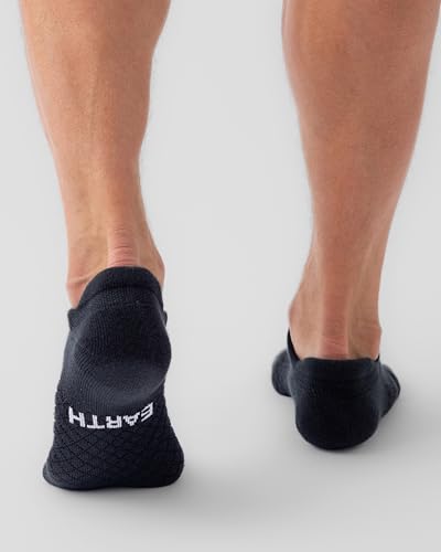 Image of Cozy Earth Essential Ankle Socks for Women and Men - Soft Cotton Socks 2 Pack Set - Blister Cushion, Heel & Arch Support