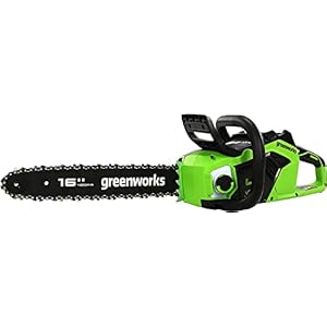 Greenworks GD40CS18 Accu Kettingzaag met Borstelloze Motor, 40 cm Zaagbladlengte, 20 m/s Kettingsnelheid, 3,81 kg, Automatische Oliesmering, Terugslagbeveiliging ZONDER 40V Accu & Lader
