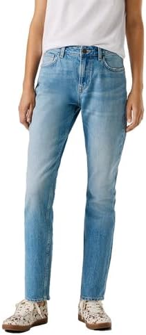 Pepe Jeans Damen Tapered Hw Violet Jeans, Blau (Denim-2vc), 30W x 32L