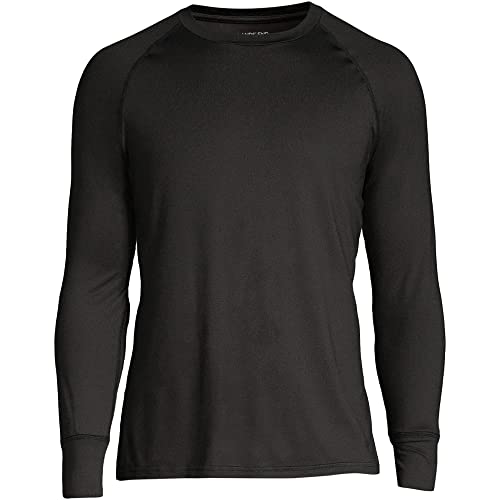 Lands' End Men's Stretch Thermaskin Long Underwear Crew Base Layer3