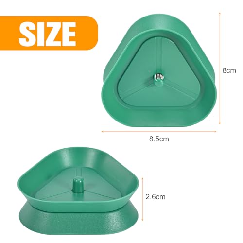 LUXECOVE 4er-Pack Spielkartenhalter für Kinder, dreieckiger Spielkartenhalter, Kinderkartenspiel