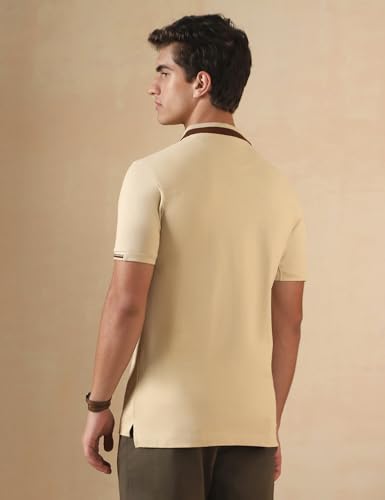 Image of Men's Polo - FYLTR Men's Regular Fit Polo T-Shirt with Contrast Tipping Collar - 100% Cotton | Soft Handfeel | Casual T-Shirts for Men
