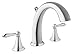 Virtu USA PS-265-PC Alexis Single Handle Faucet, Polished Chrome