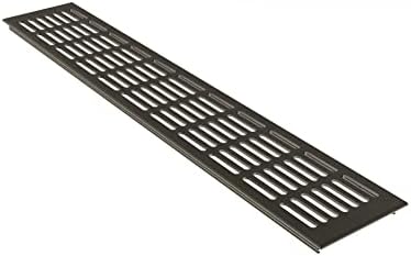 Ventilation Grille Plate/Screen 100 x 600 Aluminium Brown Anodised ...