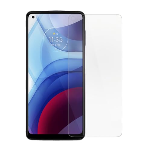 Image of Embed HD-Clear Screen Guard for Moto G Power (2021) - Harder or Durable Plastic & More Impact-Resistant Than Glass, with Free Installation Kit